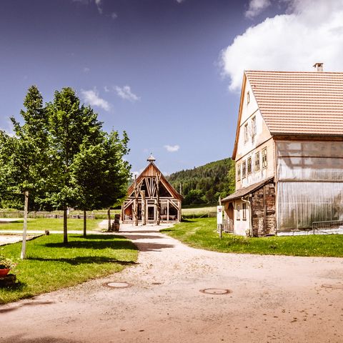 Der ehemalige Gasthof Löwen im Kulturpark Glashütte Buhlbach