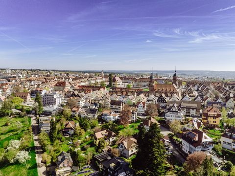 Freudenstadt mit dem größten Marktplatz Deutschlands.