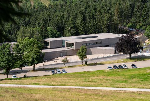 Außenansicht des Nationalparkzentrums Ruhestein.