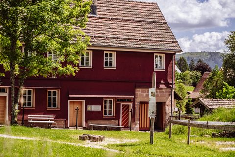 Gesteinsmahlhaus im Kulturpark Glashütte Buhlbach